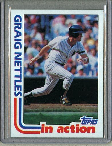 1982 Topps Baseball #506 Graig Nettles Yankees Pack Fresh