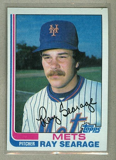 1982 Topps Baseball #478 Ray Searage Mets Pack Fresh