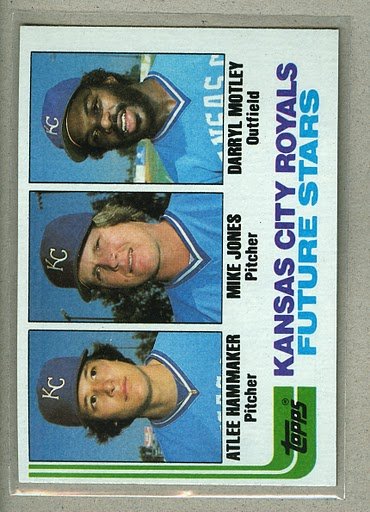 1982 Topps Baseball #471 Hammaker/Jones/Motley Pack Fresh