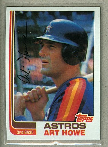 1982 Topps Baseball #453 Art Howe Astros Pack Fresh
