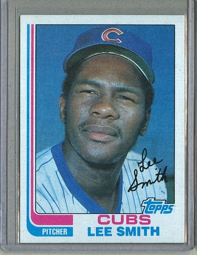 1982 Topps Baseball #452 Lee Smith RC Cubs Pack Fresh