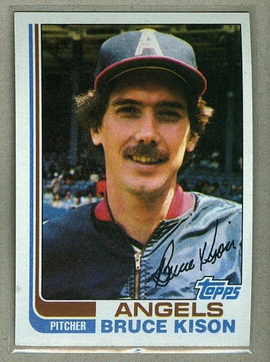 1982 Topps Baseball #442 Bruce Kison Angels Pack Fresh