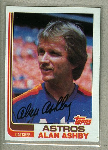 1982 Topps Baseball #433 Alan Ashby Astros Pack Fresh