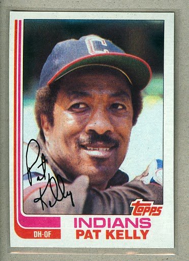 1982 Topps Baseball #417 Pat Kelly Indians Pack Fresh