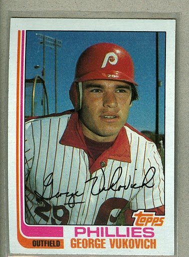 1982 Topps Baseball #389 George Vukovich Phillies Pack Fresh