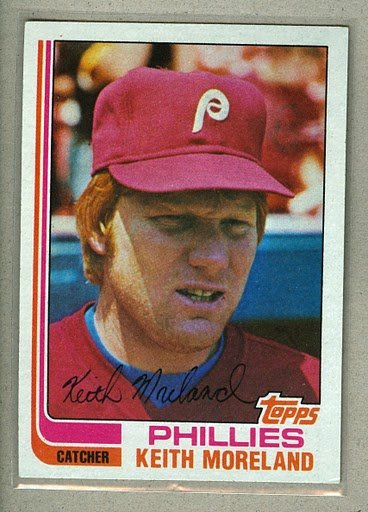 1982 Topps Baseball #384 Keith Moreland Phillies Pack Fresh