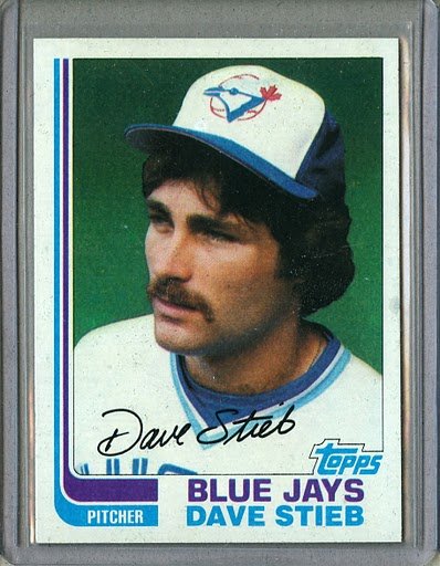 1982 Topps Baseball #380 Dave Steib Blue Jays Pack Fresh