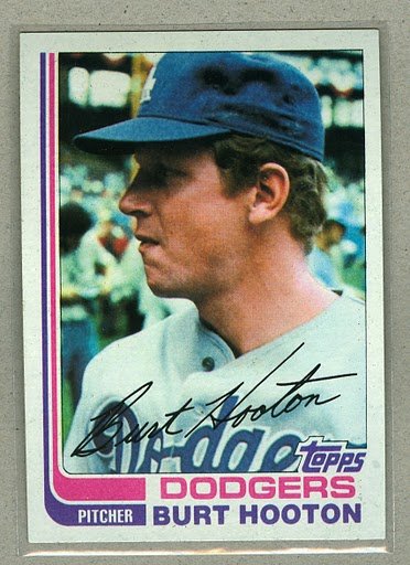 1982 Topps Baseball #315 Burt Hooton Dodgers Pack Fresh