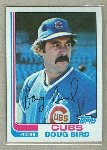 1982 Topps Baseball #273 Doug Bird Cubs Pack Fresh