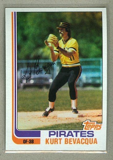 1982 Topps Baseball #267 Kurt Bevacqua Pirates Pack Fresh