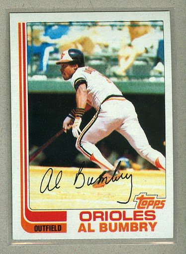 1982 Topps Baseball #265 Al Bumbry Orioles Pack Fresh