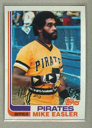 1982 Topps Baseball #235 Mike Easler Pirates Pack Fresh