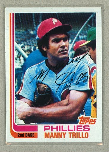 1982 Topps Baseball #220 Manny Trillo Phillies Pack Fresh