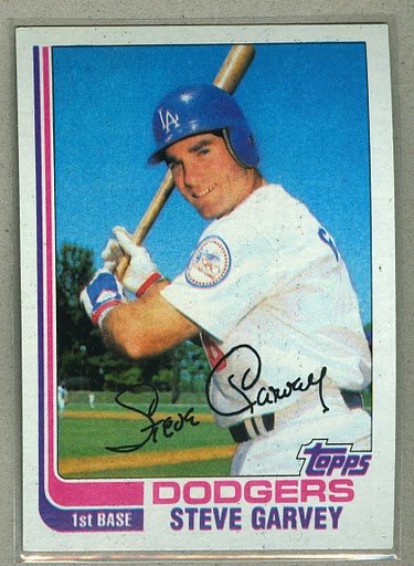 1982 Topps Baseball #179 Steve Garvey Dodgers Pack Fresh