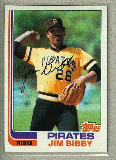 1982 Topps Baseball #170 Jim Bibby Pirates Pack Fresh