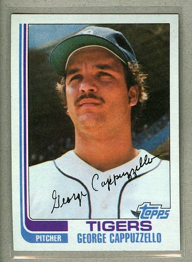 1982 Topps Baseball #137 George Cappuzzello Tigers Pack Fresh