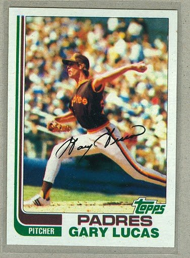 1982 Topps Baseball #120 Gary Lucas Padres Pack Fresh