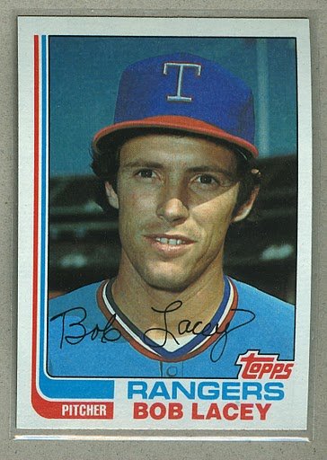 1982 Topps Baseball #103 Bob Lacey Rangers Pack Fresh