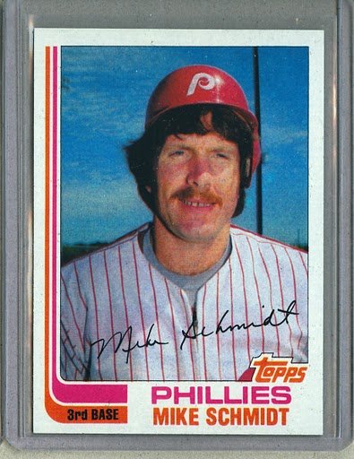 1982 Topps Baseball #100 Mike Schmidt Phillies Pack Fresh