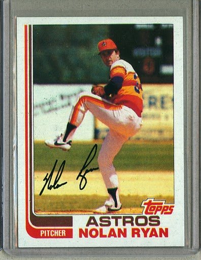 1982 Topps Baseball #90 Nolan Ryan Astros Pack Fresh