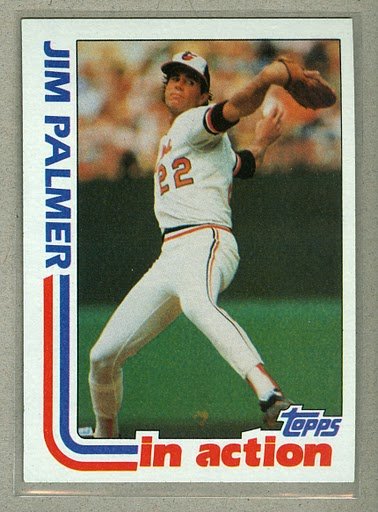 1982 Topps Baseball #81 Jim Palmer Orioles Pack Fresh