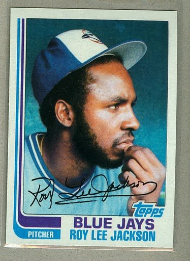 1982 Topps Baseball #71 Roy Lee Jackson Blue Jays Pack Fresh