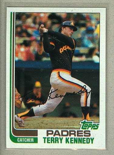1982 Topps Baseball #65 Terry Kennedy Padres Pack Fresh