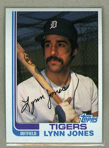 1982 Topps Baseball #64 Lynn Jones Tigers Pack Fresh