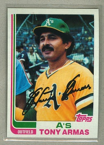 1982 Topps Baseball #60 Tony Armas A's Pack Fresh