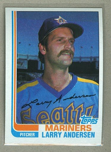 1982 Topps Baseball #52 Larry Andersen Mariners Pack Fresh