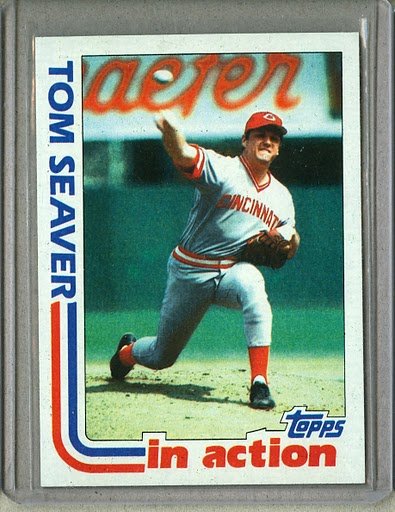 1982 Topps Baseball #31 Tom Seaver Reds Pack Fresh