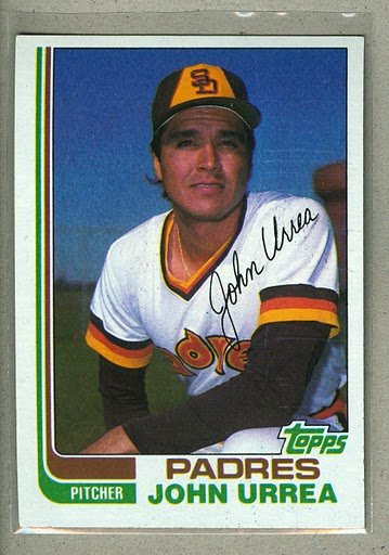 1982 Topps Baseball #28 John Urrea Padres Pack Fresh