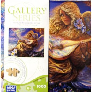 GALLERY SERIES AUTHENTIC WOOD PUZZLE ANGEL MELODIES 1000 PIECE PUZZLE