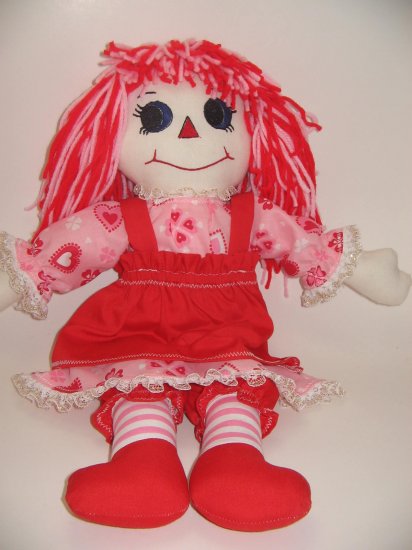 15" Handmade Raggedy Ann