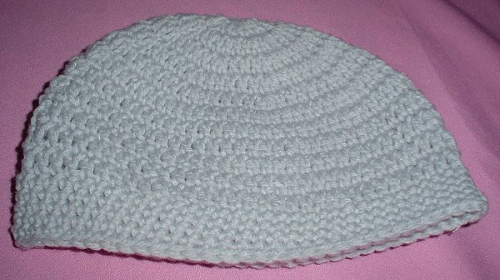 Mens Beanie Hat Light Grey