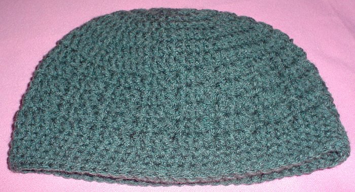 Mens Beanie Hat Heather Green