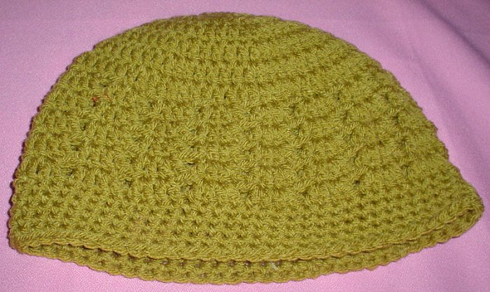 Mens Beanie Hat Mustard