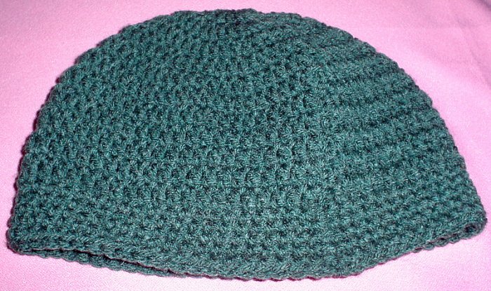 Mens Beanie Hat Heather Green