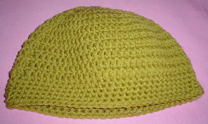 Mens Beanie Hat Mustard