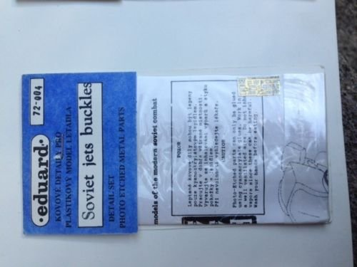 Eduard 1/72 Scale USSR Jet Aircraft Buckles~Super Detail Photo-Etched Parts