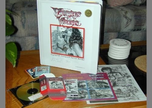 VAMPIRES & VIXENS Deluxe PARESI S/N Binder w/CD-ROM~NR