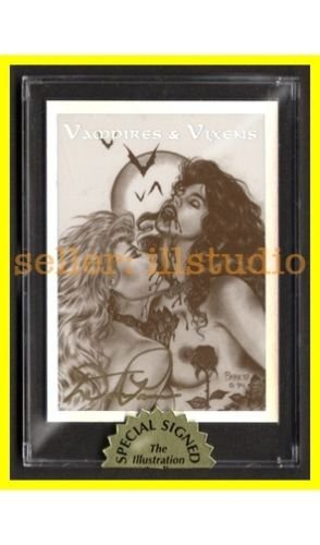 SIGNED Case Chase (1 in 2880) VERY RARE Don Paresi Vamp on Vamp Specialty Card
