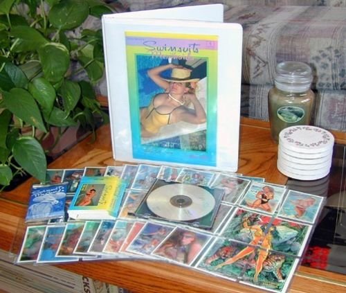 Amateur Bikinis Swimsuits & Mermaids Deluxe S/N Complete Binder w/CDROM