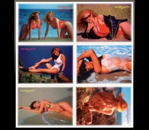 SWIMSUITS and MERMAIDS 6 ErROr Promos~the Set was RECALLED due to printing error