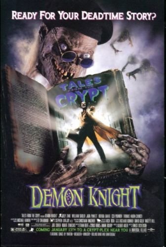 DEMON KNIGHT Original Trimmed Paper Advertisement 1995 Billy Zane, Jada Pinkett