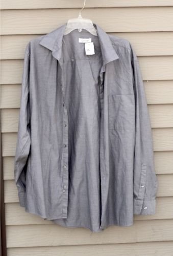 Men's CALVIN KLEIN Xtra-Large (XL), Light Grey Shirt