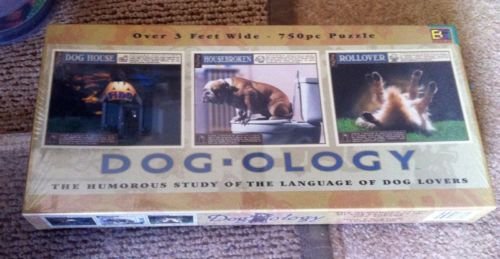Sealed Dogology Dog Puzzle Dog Lovers~750 Pieces 3 Feet Wide