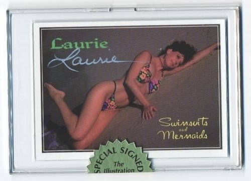 Super RARE! Swimsuit & Mermaids Mail-in SIGNED Card 1 of 3 Cards