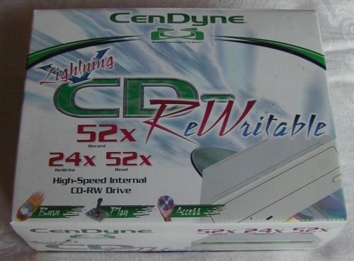 CenDyne 52X CD-Rewriter CD-RW 52x/24x/52x