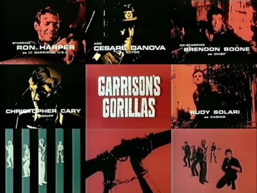 GARRISON'S GORILLAS TV Complete WWII Series+the Unaired Pilot~Ron Harper 15 DVDs